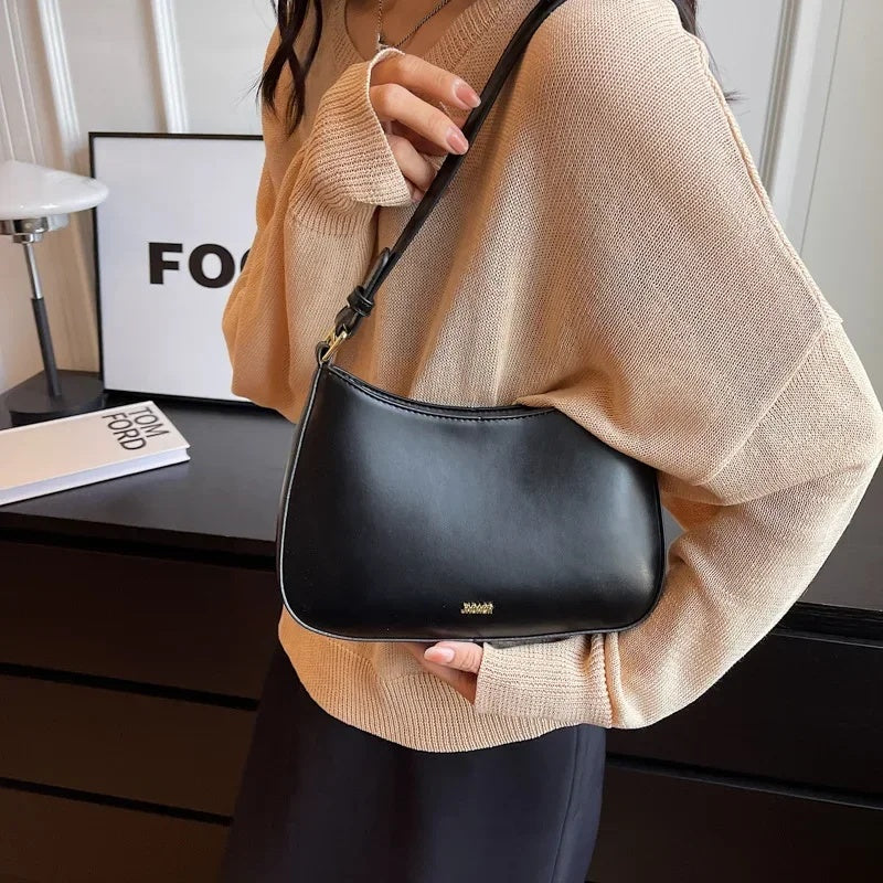 Sac Épaule Rouge Cuir Luxe