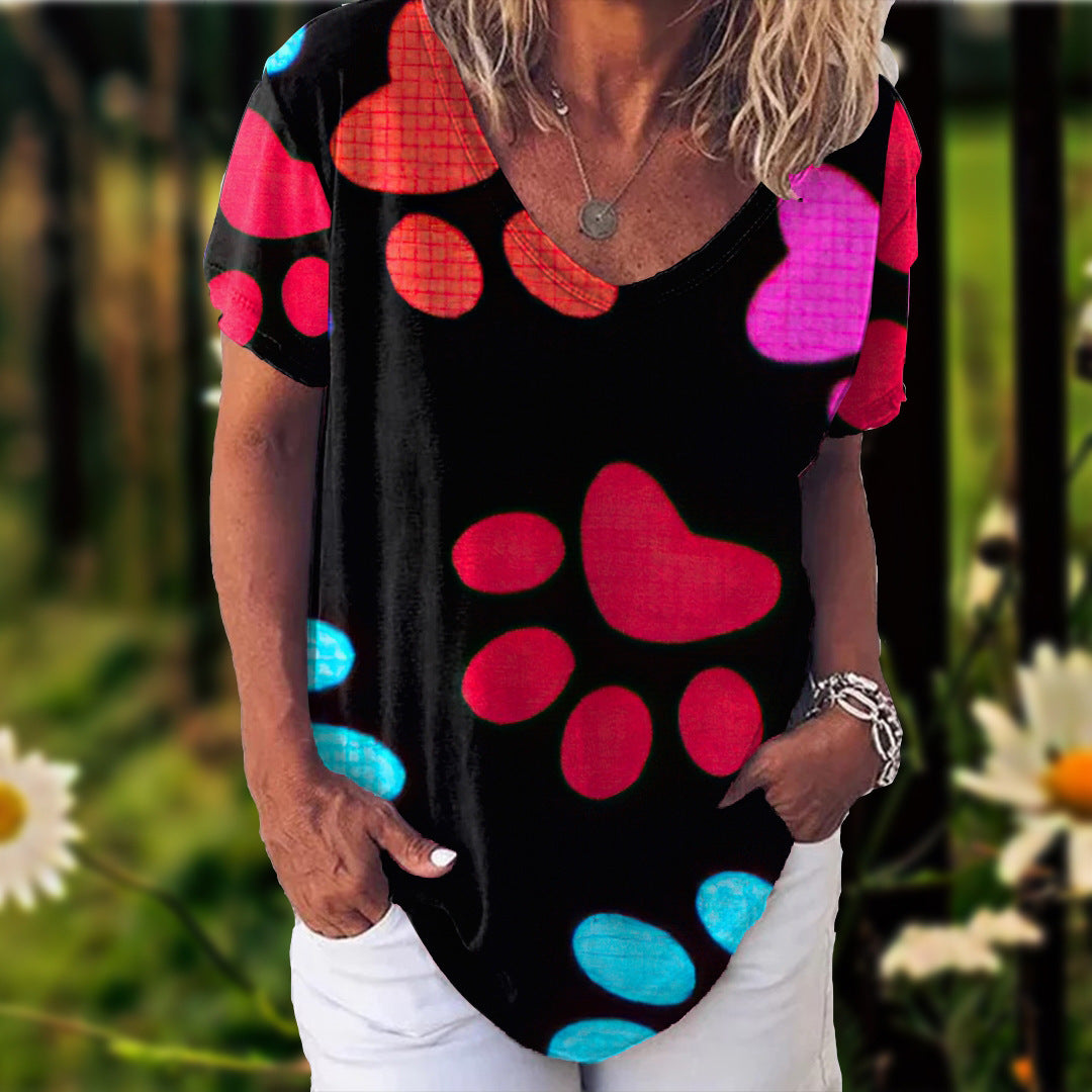 T-shirt 3D Décontracté