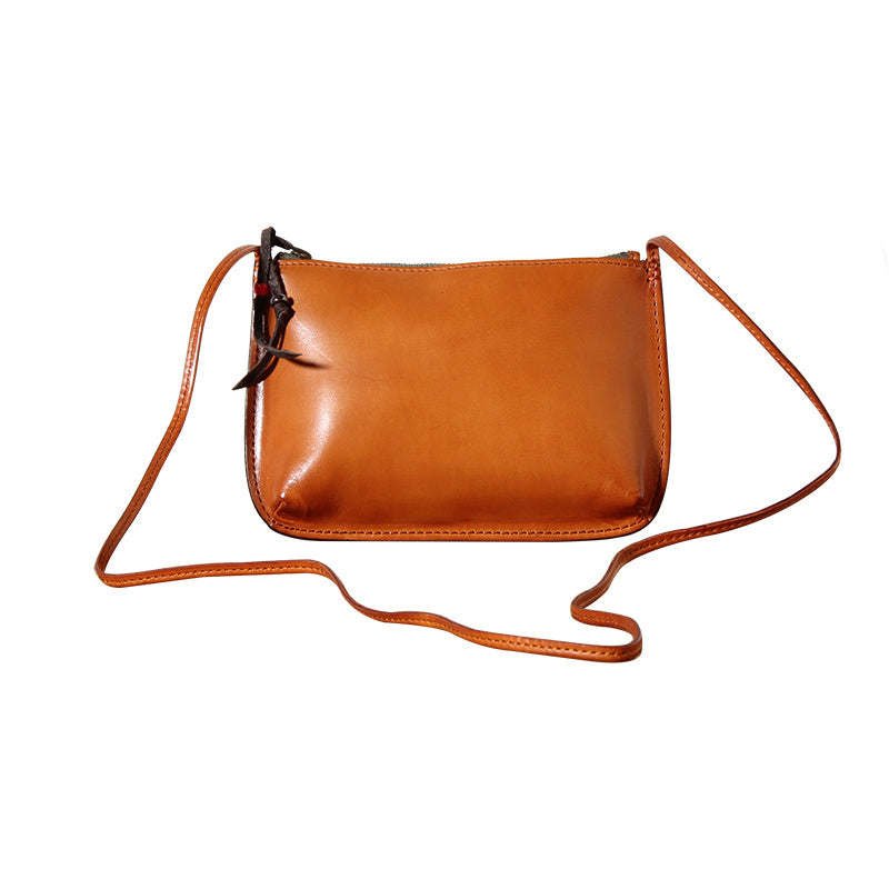 Mini Sac Épaule Cuir Vintage