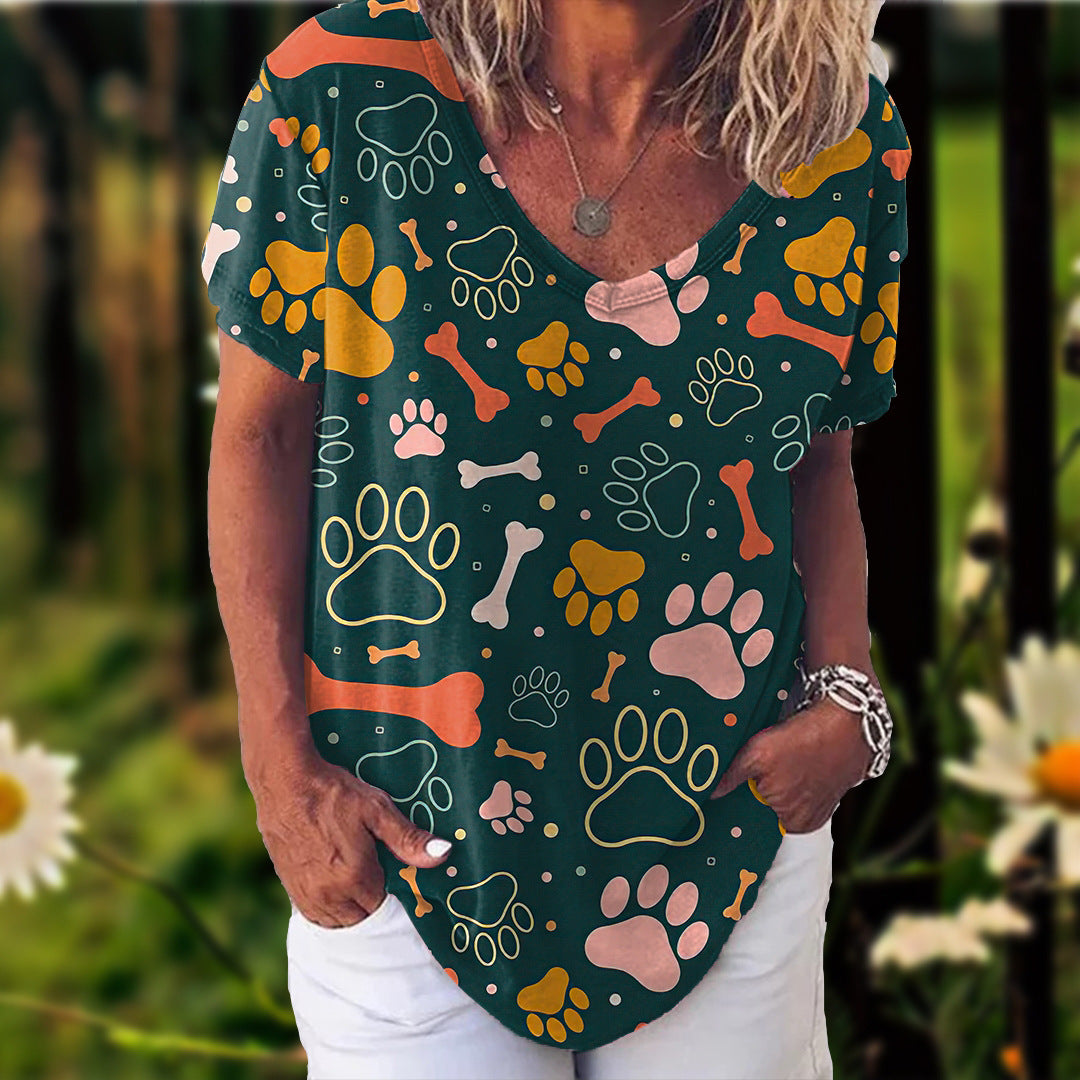 T-shirt 3D Décontracté