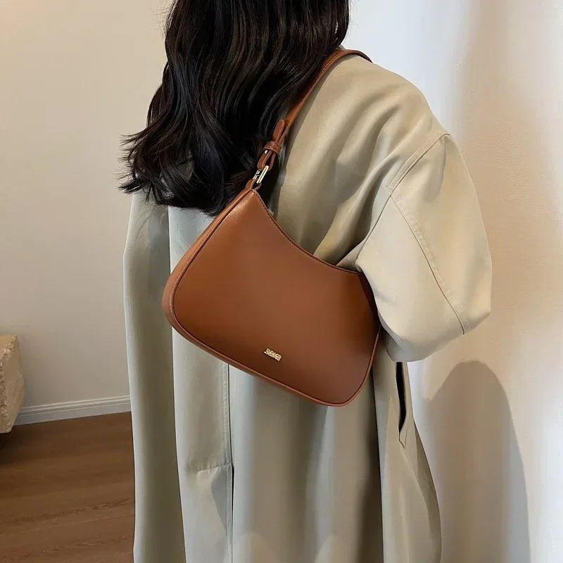 Sac Épaule Rouge Cuir Luxe