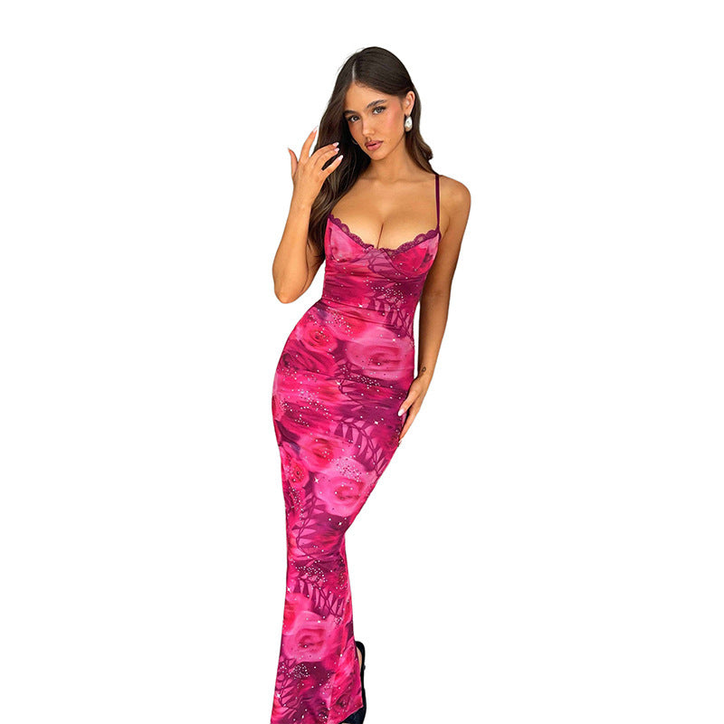 Robe Slim Fit Charme Romantique