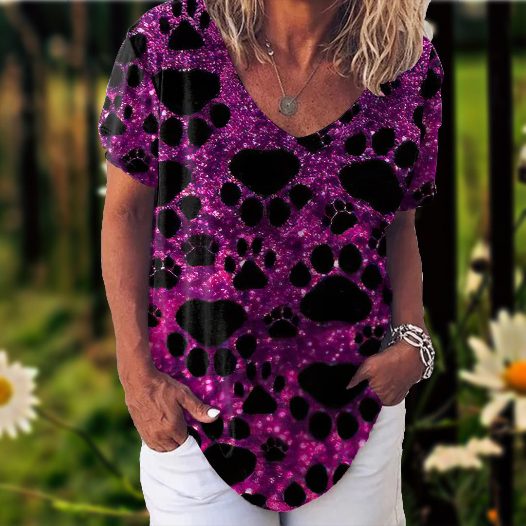 T-shirt 3D Décontracté