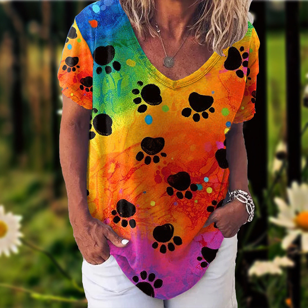 T-shirt 3D Décontracté