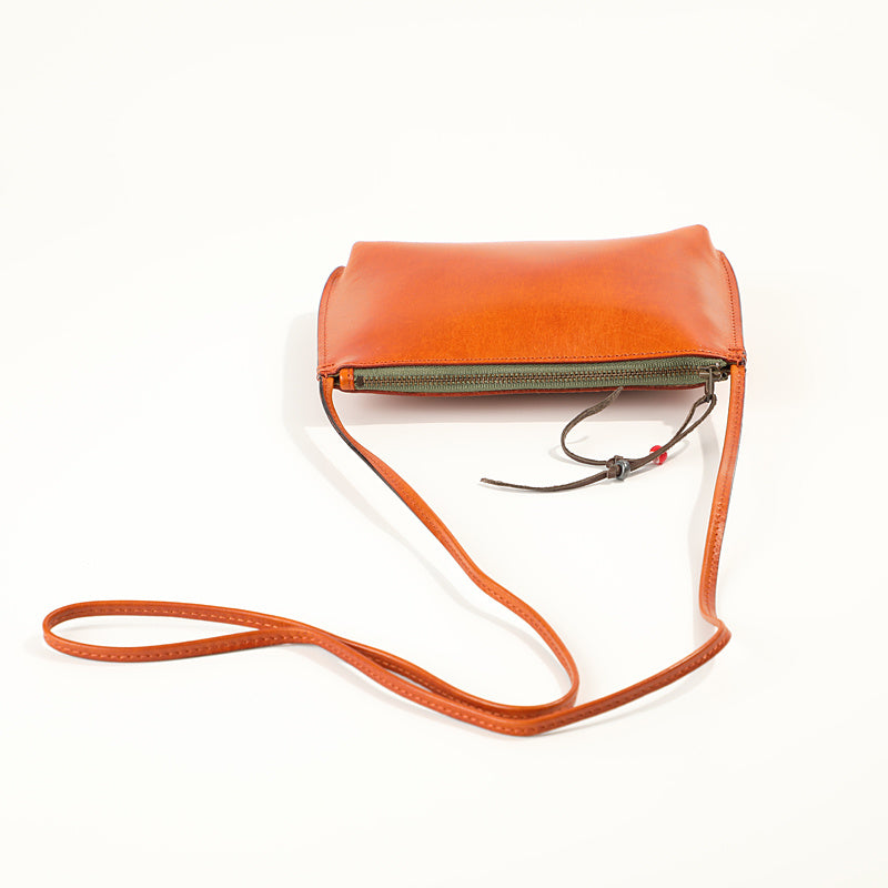 Mini Sac Épaule Cuir Vintage