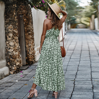 Robe Longue Imprimé Floral Empire