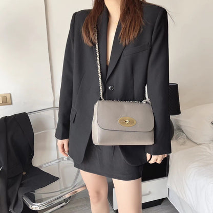 Mini Sac Cuir Boucle Chic