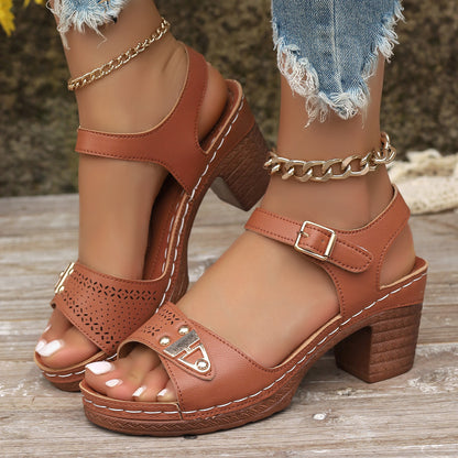 Sandales à Talons Hauts Tendance