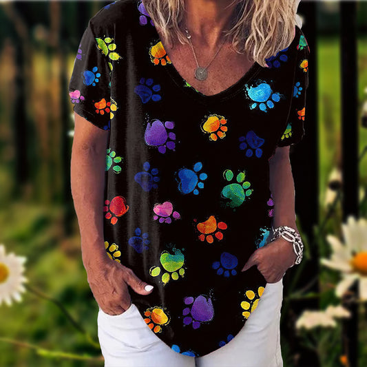 T-shirt 3D Décontracté