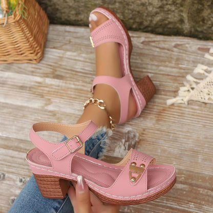 Sandales à Talons Hauts Tendance